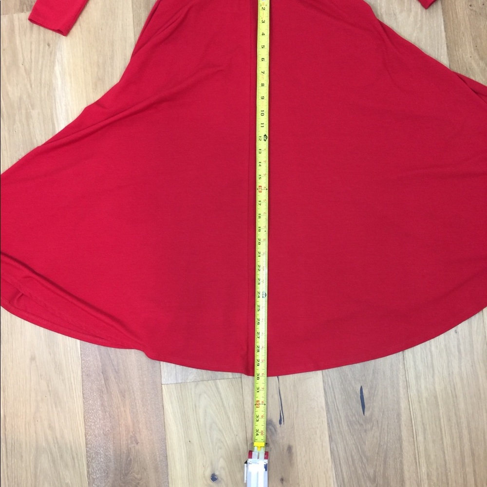 NWT Reformation Red Lou Midi Dress Size S - Picture 7 of 8